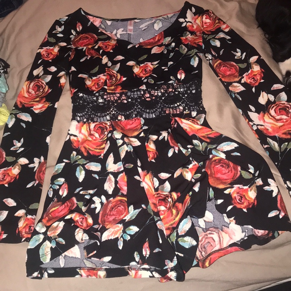 Floral Romper